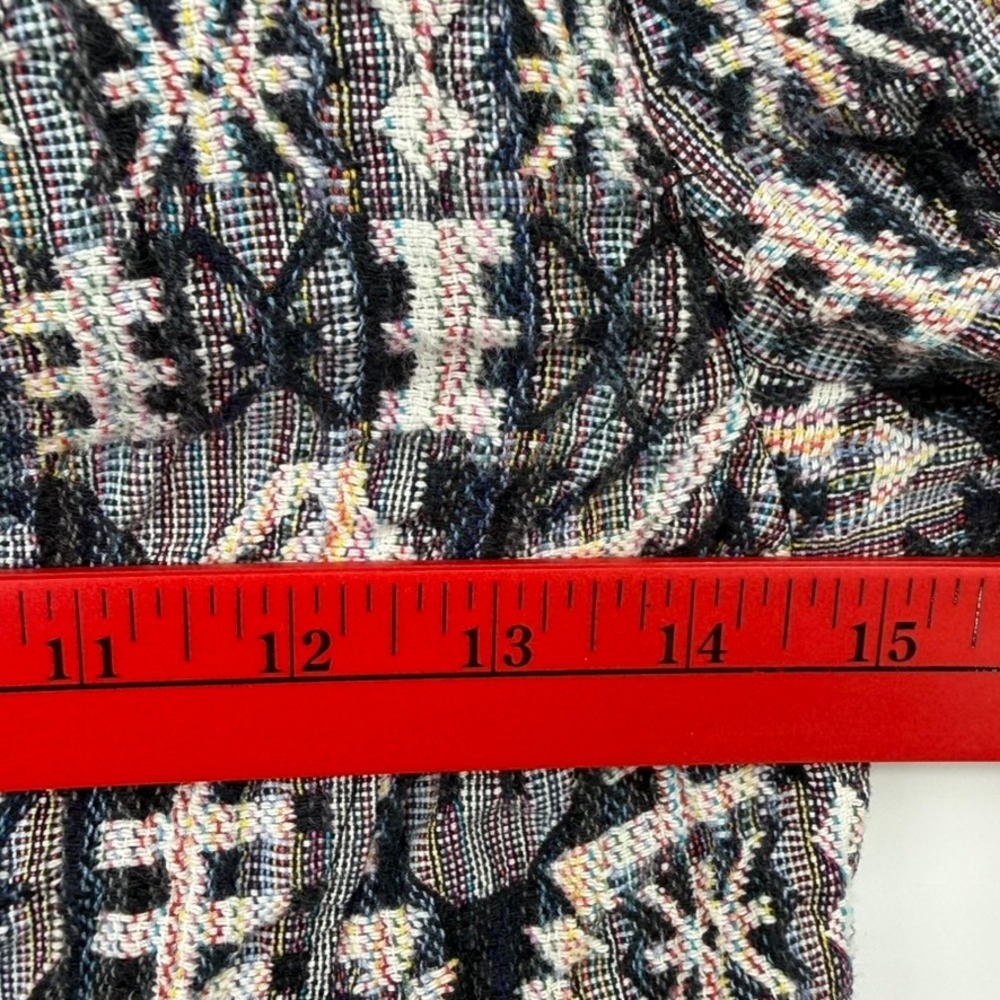 Anthropologie Hei Hei Jacket Women 00P Cotton Woven Aztec Boho Tribal Festival - Picture 9 of 9